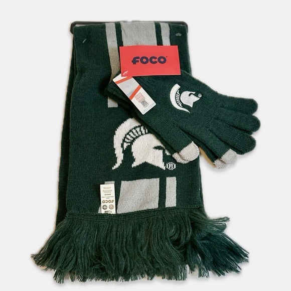 FOCO Spartans scarf and gloves set - Picture 3 of 4